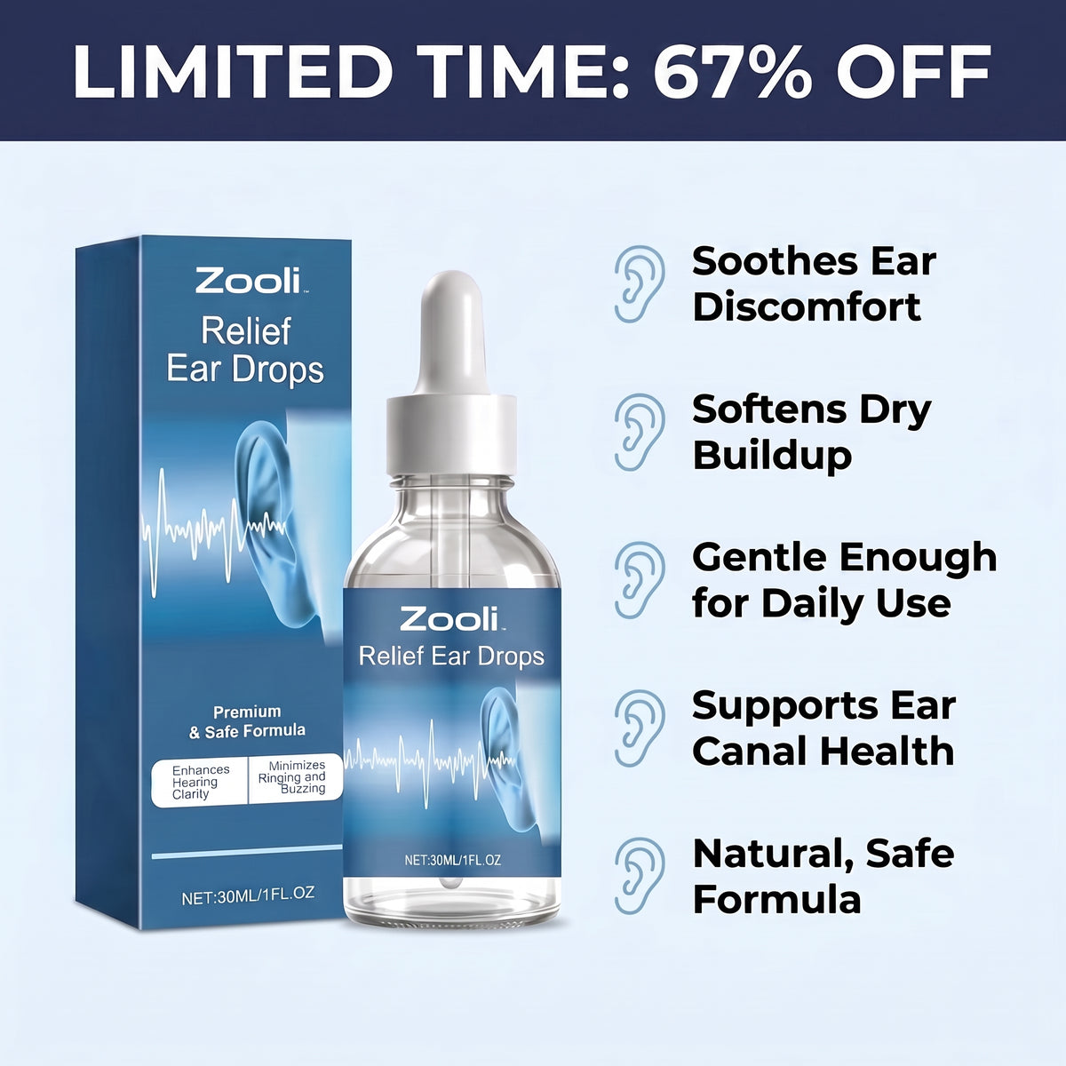 Zooli™ Soothing Ear Drops