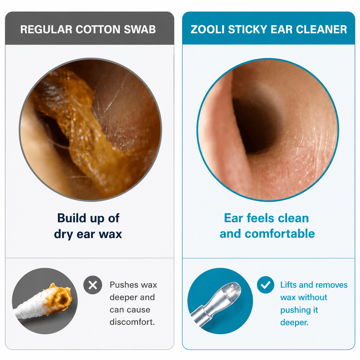 Zooli™ Sticky Ear Cleaners (24 Sticks)