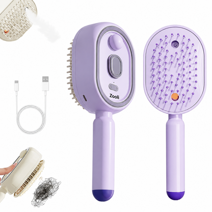 Zooli™ Steam Straightening Brush