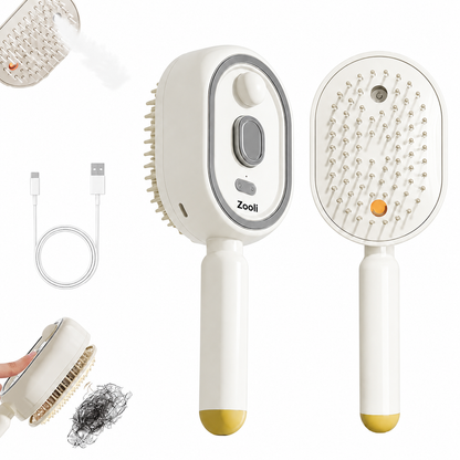 Zooli™ Steam Straightening Brush