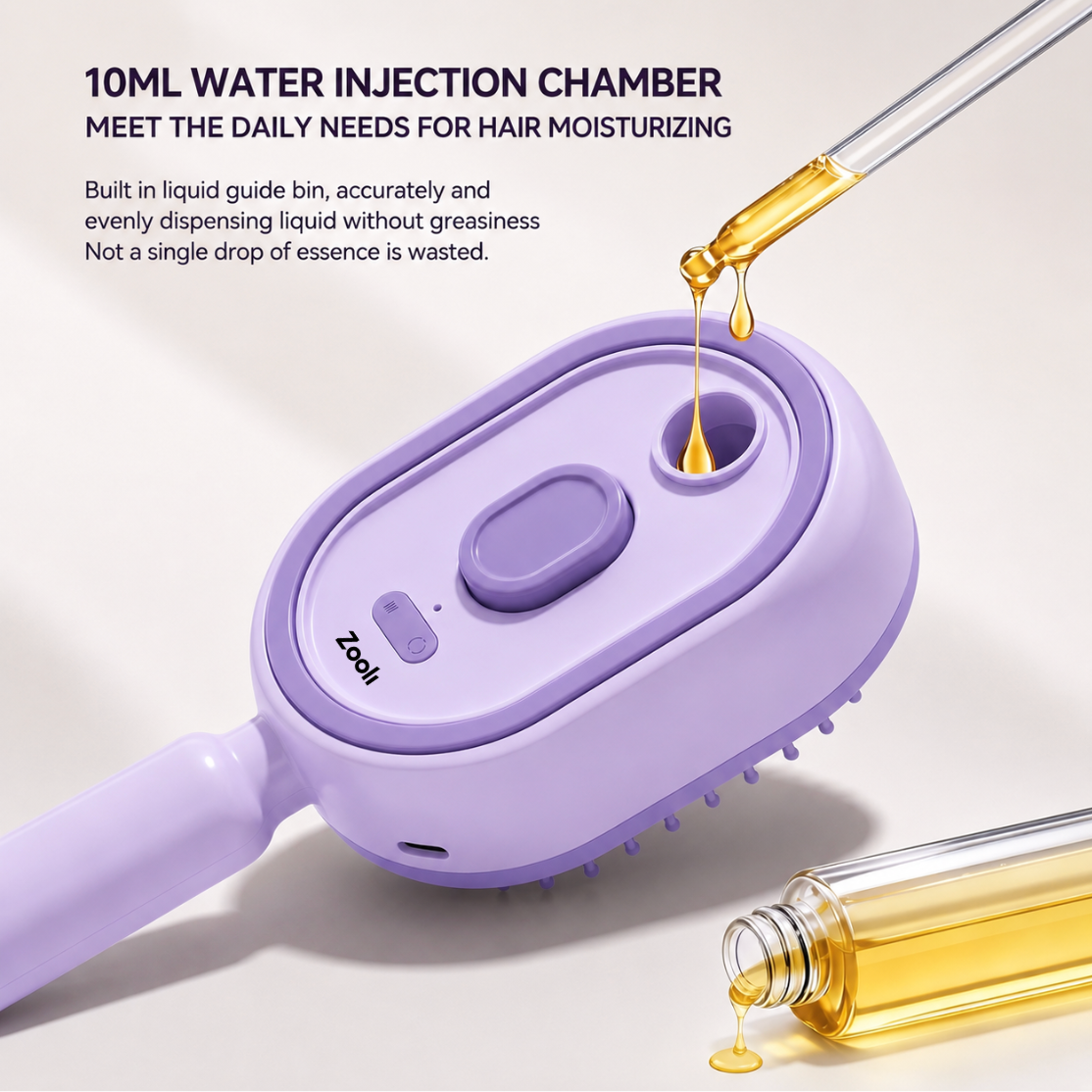 Zooli™ Steam Straightening Brush